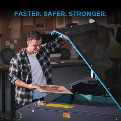 OMTech Pronto 35 60W CO2 Laser Cutter and Engraver with Autofocus