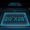 OMTech Pronto 35 60W CO2 Laser Cutter and Engraver with Autofocus