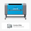 OMTech Maker AF2028-60 60W CO2 Laser Engraver and Cutter with 20" x 28" Working Area and Autofocus