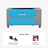 OMTech Maker MF1624-60 60W CO2 Laser Engraving and Cutting Machine with 16" x 24" Working Area